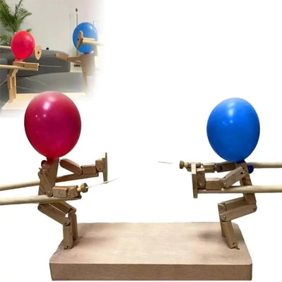 Ozanix™ Wooden Fencing Puppets