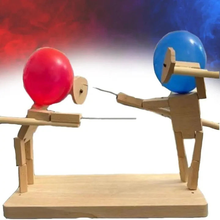 Ozanix™ Wooden Fencing Puppets