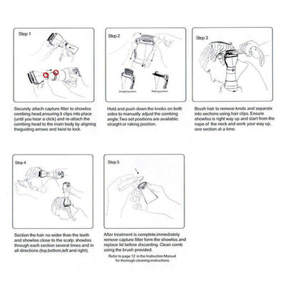 Ozanix™Head Lice And Egg Remover
