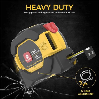Ozanix™ 3-in-1 Digital Laser Measuring Tape