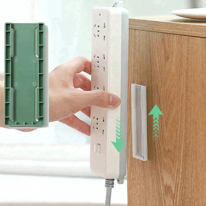 Adhesive Punch-Free Socket Holder