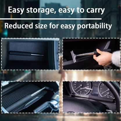 Retractable Rearview Mirror Wiper