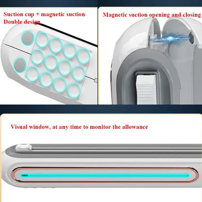 FOOD WRAP DISPENSER PLASTIC CUTTER