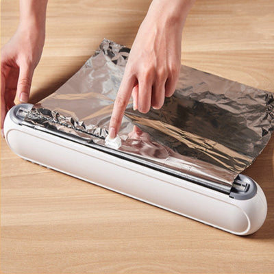 FOOD WRAP DISPENSER PLASTIC CUTTER