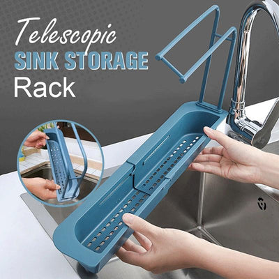 Telescopic Sink Shelf Kitchen