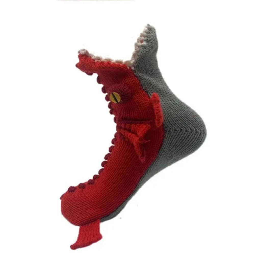 Sockvert 3D Knit Crocodile Socks