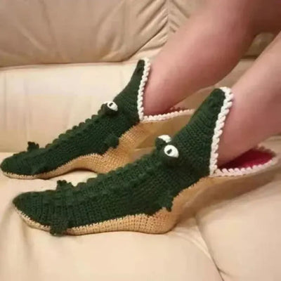 Sockvert 3D Knit Crocodile Socks