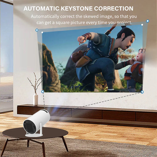 Portable 4K Mini Projector Outdoor