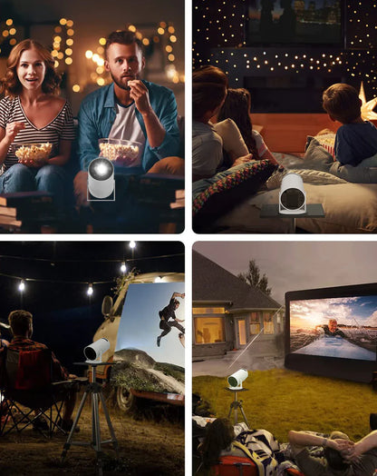 Portable 4K Mini Projector Outdoor