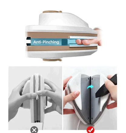 Ozanix™ Magnetic Window Cleaner
